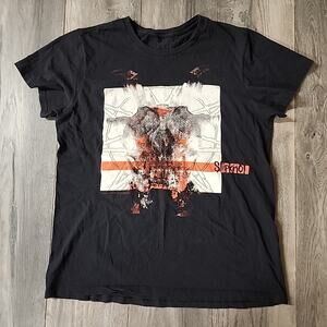 Slipknot T Shirt 2 Sided Slipknot Brand Black Size Medium 2018 T-Shirt